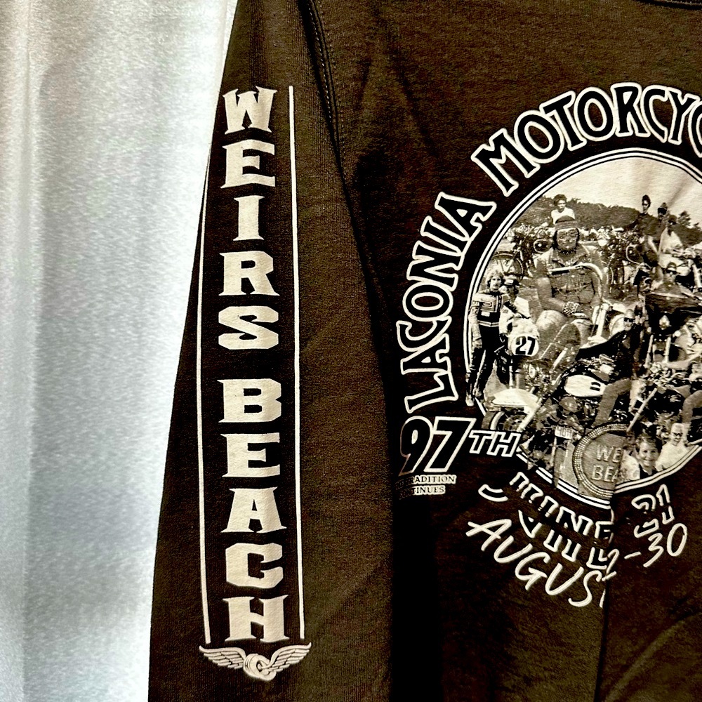 2020 Laconia bike week crew neck.